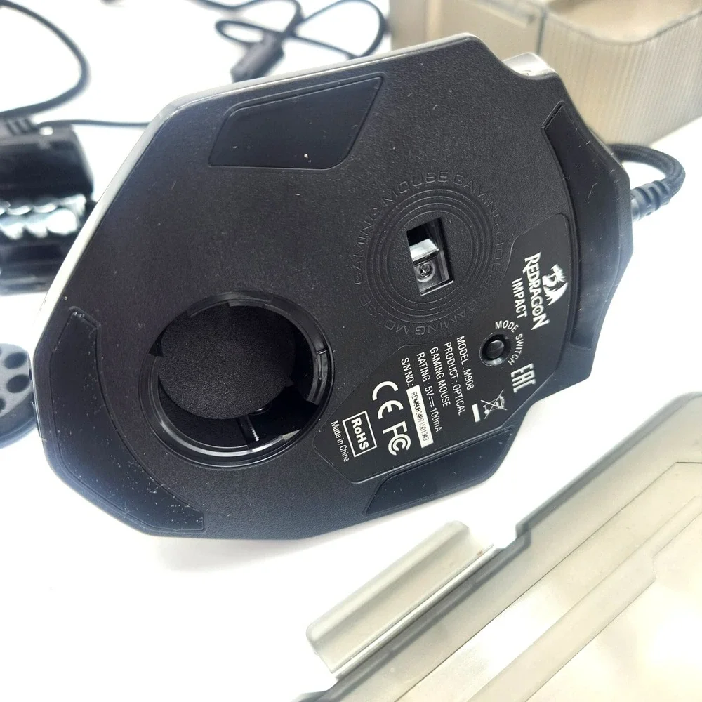 Redragon‎ M908 RGB Wired MMO Gaming Mouse 12400DPI 12-Button Macro USB PC